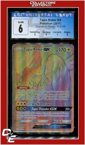Tapu Koko-GX graded CGC 6 for sale on eBay