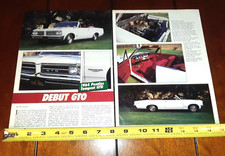 1964 Pontiac Tempest Gto Original 1994 Article