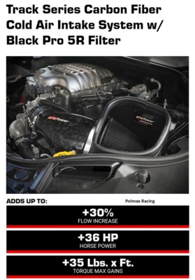AFE forged carbon fiber cold air intake kit for 2021-24 Durango 6.2 Hellcat