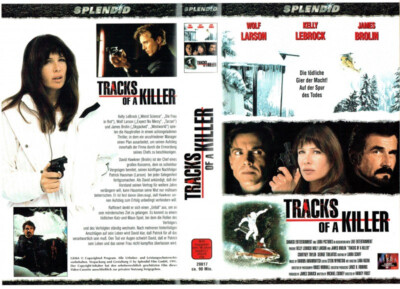 (FSK 18) VHS Videokassette - Tracks of a Killer - Wolf Larson, James Brolin