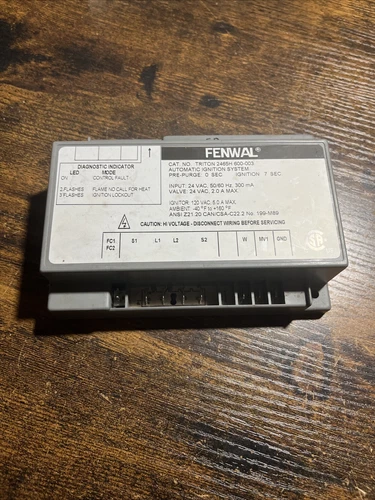 FENWAL 2465H 600-003 Automatic Ignition System Control Module