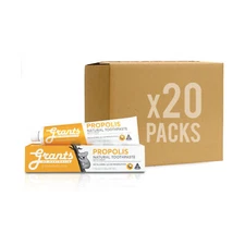 Grant's Vegan Propolis Toothpaste with Mint, Reduce Sensitivity, 20x 3.88 oz