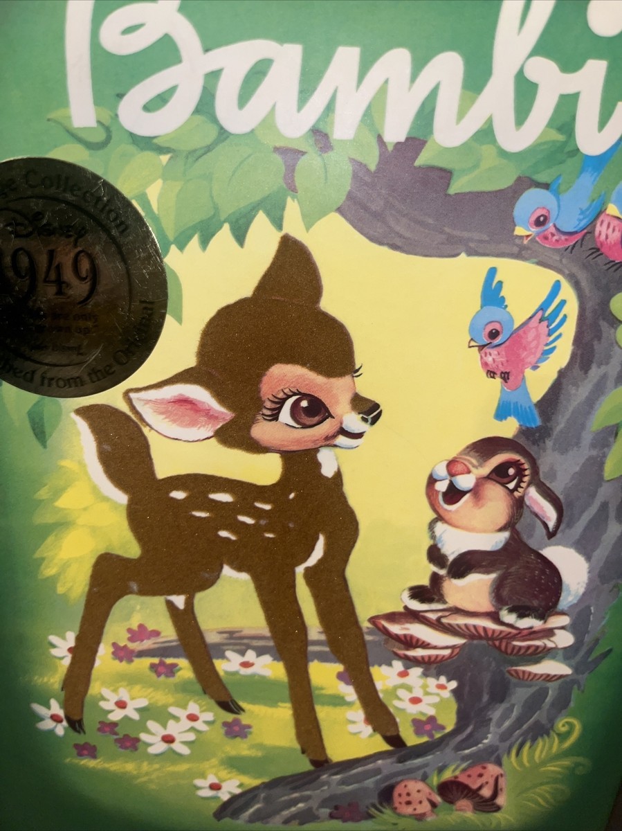 Banbi by Walt Disney [Hardcover 2006] textured Bambi on the
