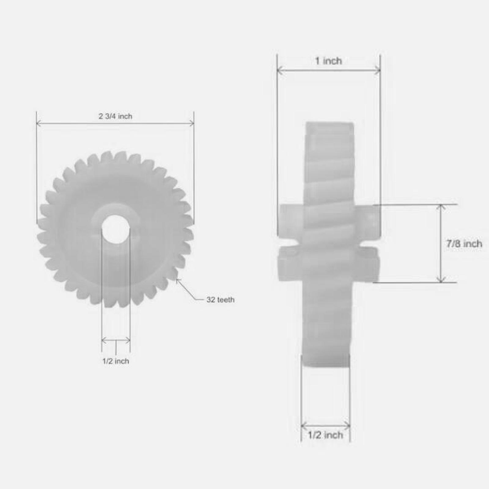 Garage Door Drive Gear 41A2817 41C4220A Easy to Install for 100WD 200WD