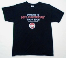 Vintage Samsung NFL Circuit City Game Day Tour 2008 Event Crew Black T Shirt M