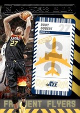 2021-22 Hoops Winter #3 Rudy Gobert Frequent Flyers Holo