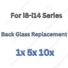 Lot Back Glass Replacement Rear Cover Big Hole For 8 7 XR XS 11 12 13 14 Pro Max