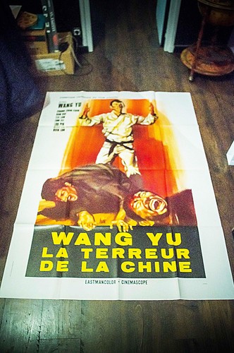 WANG YU THE TERROR OF CHINA (1972) - Original French Movie Poster – Large Fold