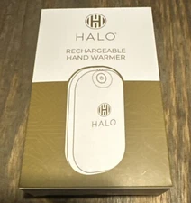 Rechargeable Hand Warmer USB Power Bank Electric Pocket Heater Blue New