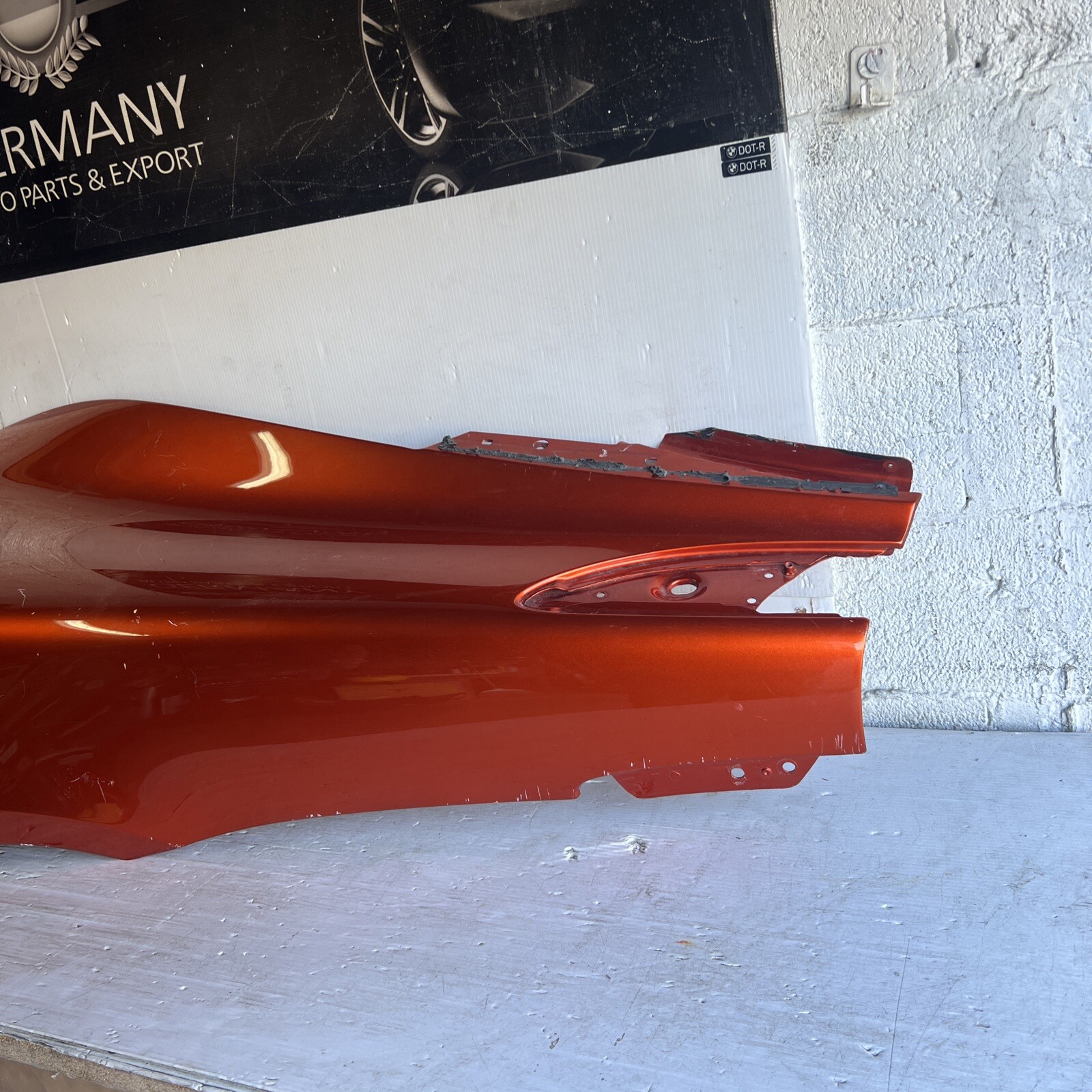 2016- 2018 McLaren 570S Spider Coupe Right Rear Wing Quarter Panel  OEM #2096
