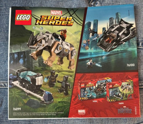LEGO 76103 Corvus Glaive Thresher Attack 3, 76503 Gotham City Cycle 2 Manuals