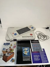 Vintage 1988 VTech Socrates Educational Video Game System Base & Keyboard Used