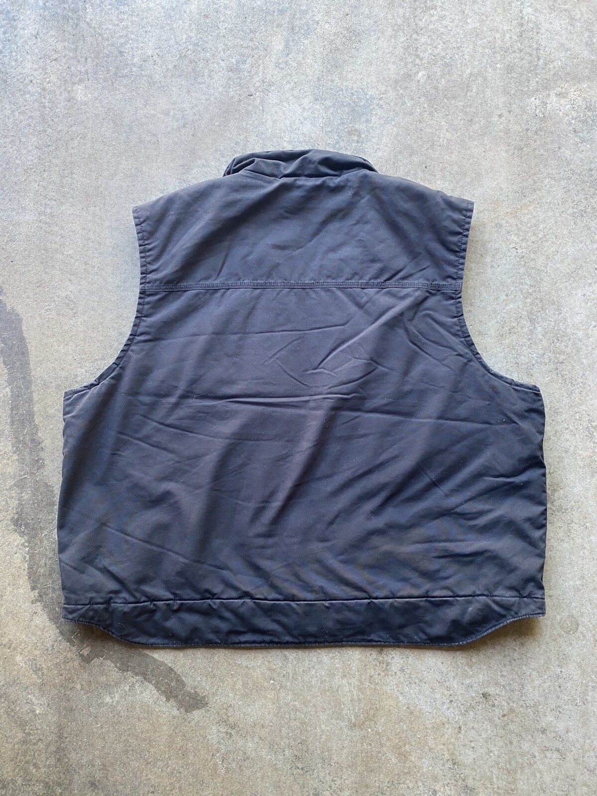 Carhartt Men's Quick Duck Jefferson Vest 3M Thinsulate Color Black Size