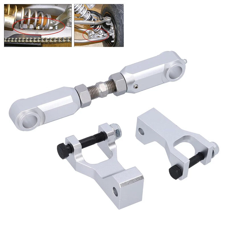 ATV Front & Rear Lowering Kit Silver Fit for Yamaha Raptor 660 660R 700 700R 350 - Image 2 of 4