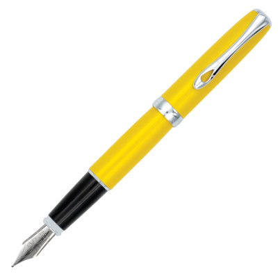 Diplomat Excellence A2 Fountain Pen, Yellow, Made In Germany, New