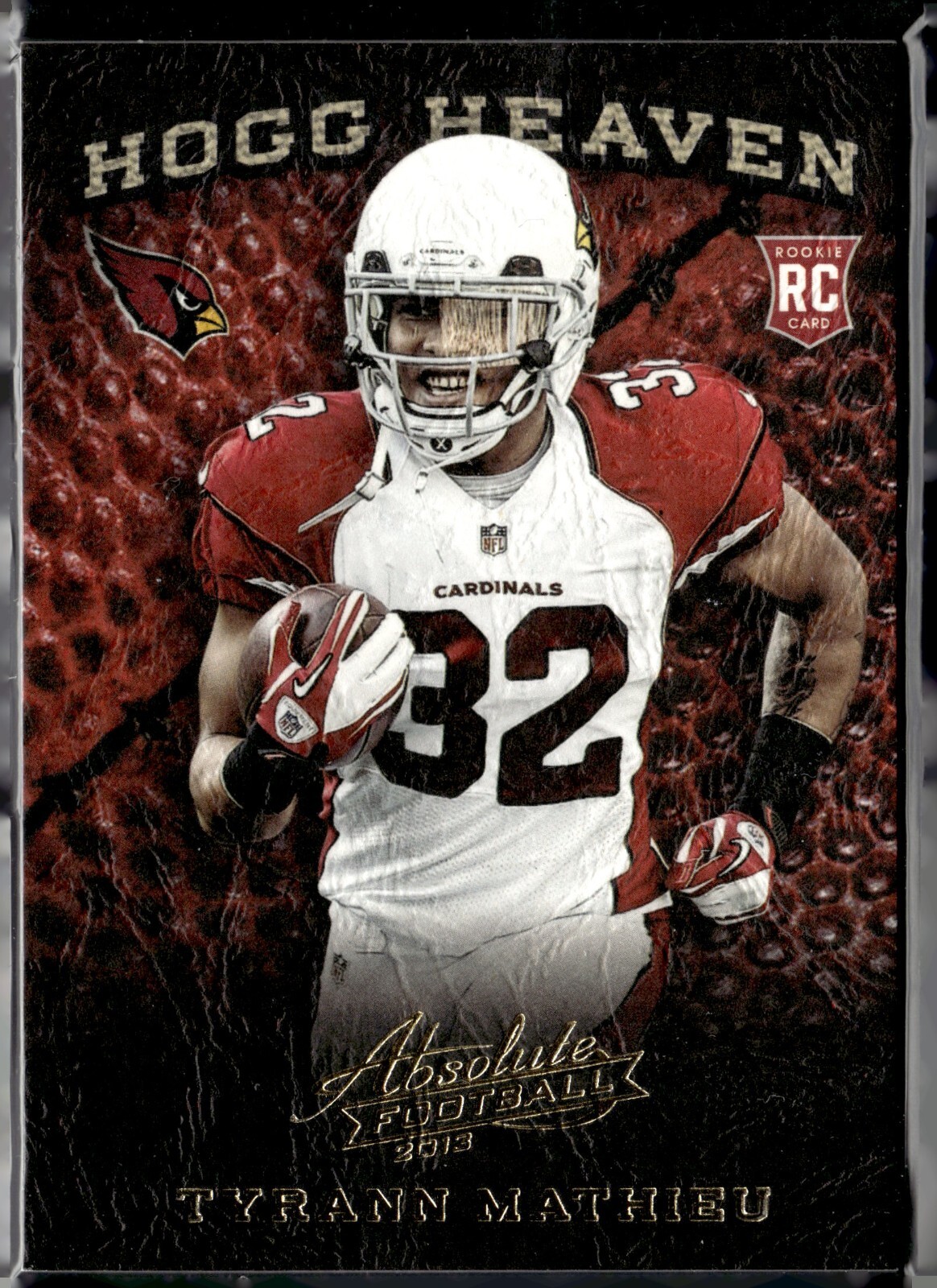 Tyrann Mathieu Panini Absolute Hogg Heaven #72 Base
