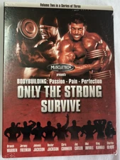 BODYBUILDING PASSION  PAIN  PERFECTION, ONLY THE STRONG SURVIVE BRAND NEW SEALED
