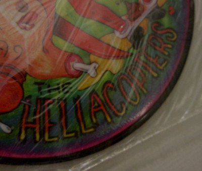 rare 1998 THE HELLACOPTERS like no other man + Rolling Stones cover PICTURE DISC