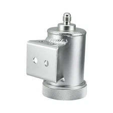 AN-4 4AN Single Aluminium Brake Clutch Fluid Reservoir Pot Silver 7/16"x 20