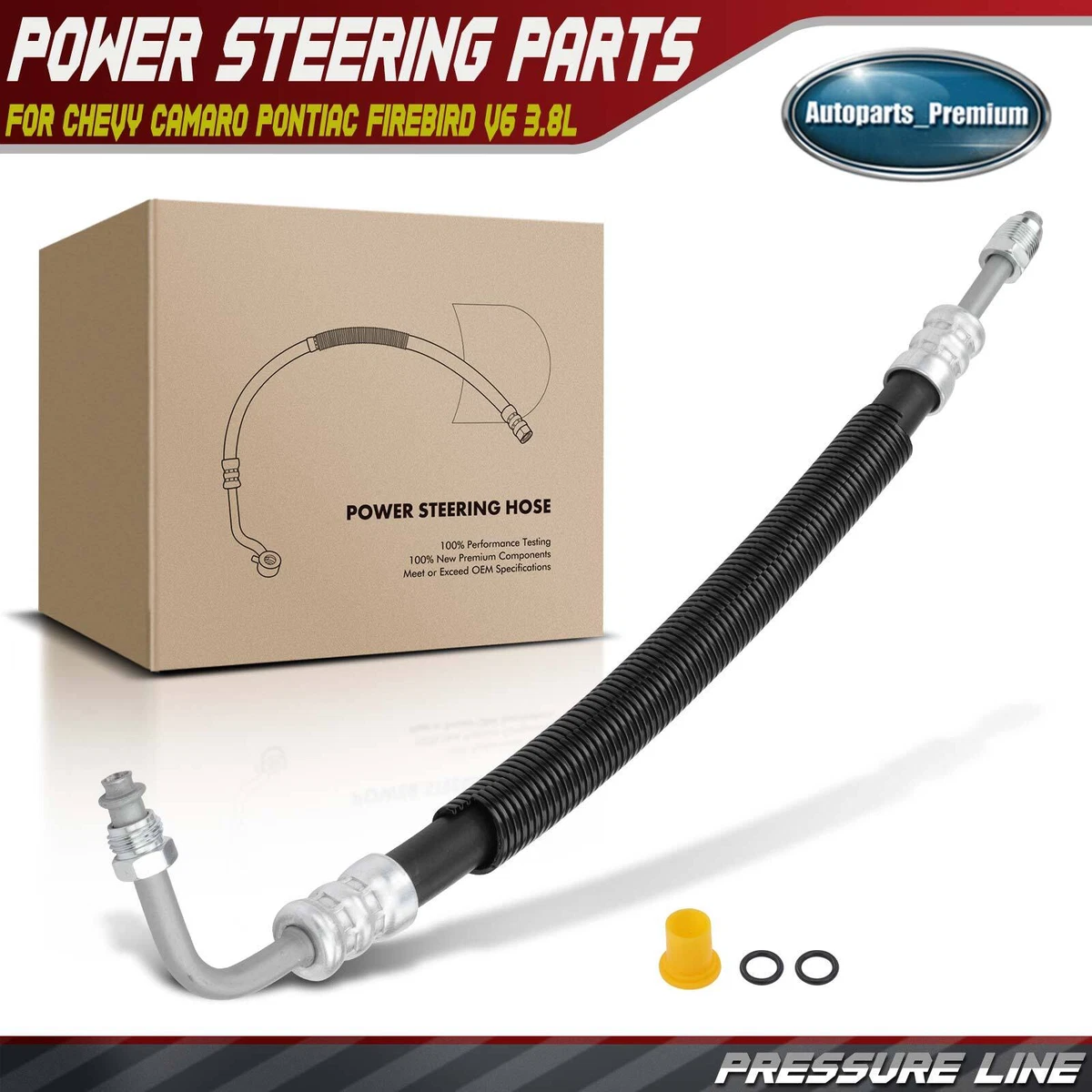 Conjunto De Manguera De Presión De Dirección Asistida Para Pontiac Firebird 1971-1979 – Referencia Sunsong 73375SX