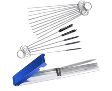 Carburetor Carbon Dirt Jet Remove Cleaning Needle + Brush Tool Kits