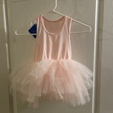 Tutu.kk Pink Body Suit With Easy Changing Access Dance, Ballet, Size XS