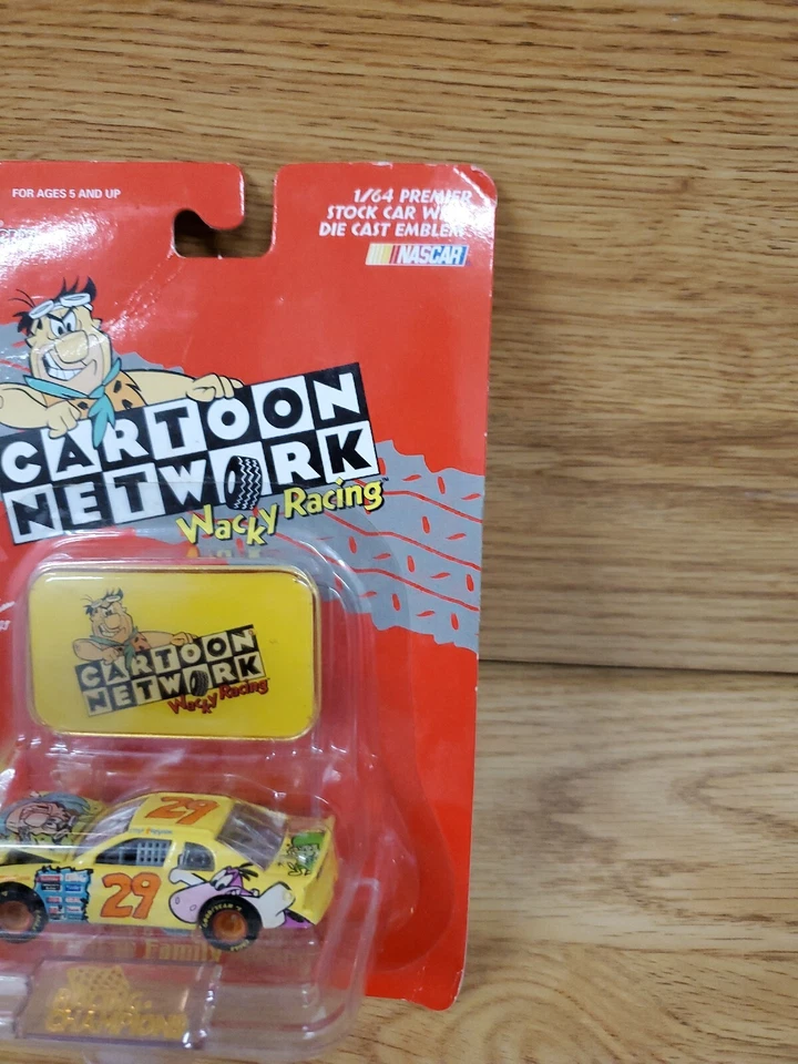 1996 Racing Champions NASCAR CARTOON NETWORK WACKY RACING 1/64 #29 - Image 3 of 4