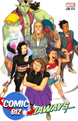 RUNAWAYS #34 (2021) 1ST PRINTING BAGGED & BOARDED ANKA VARIANT COVER