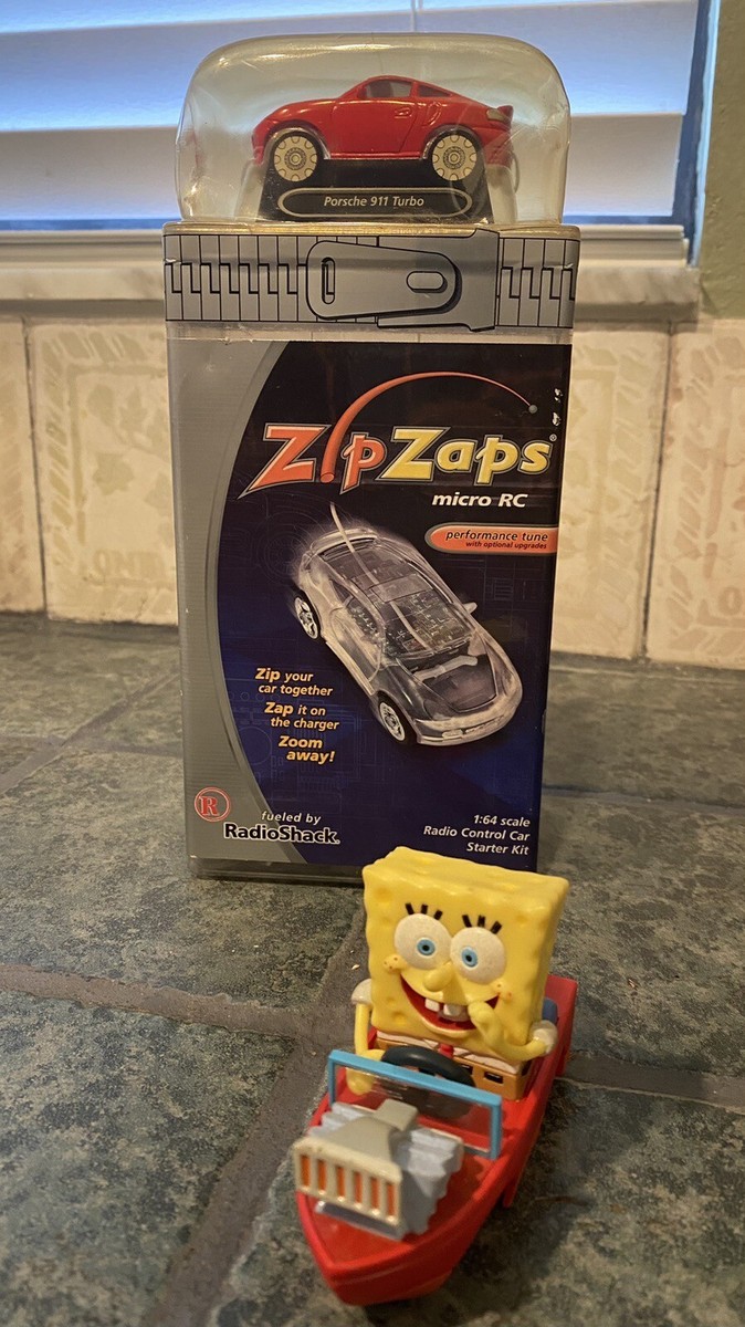 ZipZaps Zip Zaps 2002 Micro RC Porsche 911 Turbo Red RARE