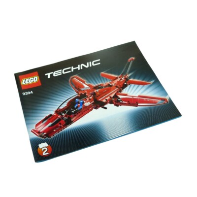 1x Lego Technic Instruction Manual No 2 Set Model Airport Jet Plane 9394