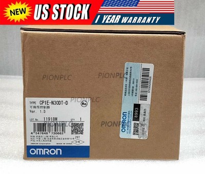 Omron CP1E-N30DT-D Programmable Controller New One Expedited Shipping CP1EN30DTD