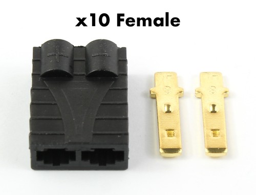 Conectores/enchufes/enchufes/enchufes de radiocontrol macho y hembra TRX (compatible con Traxxas) batería LiPo - Imagen 8 de 18