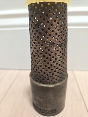 Vintage Clayton Mark & Co Foot Valve With Strainer 5340 Evanston ,IL USA