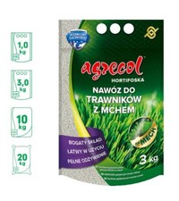 Granular fertilizer for lawns with moss-1 kg / Hortifoska /