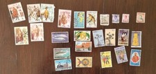 THAILANDE, lot de 25 timbres tous différents oblitérés
