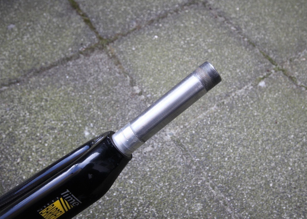 TIME Stiletto Steel Barrel Carbon Fork / 1