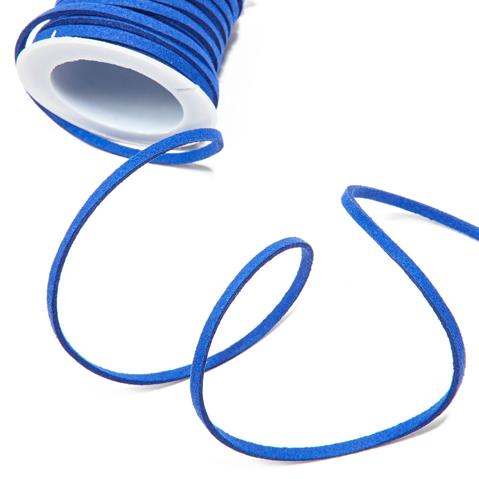 30 Spools Faux Leather Laces for Crafts, 2.5mm Vegan Suede Cord for Crafts