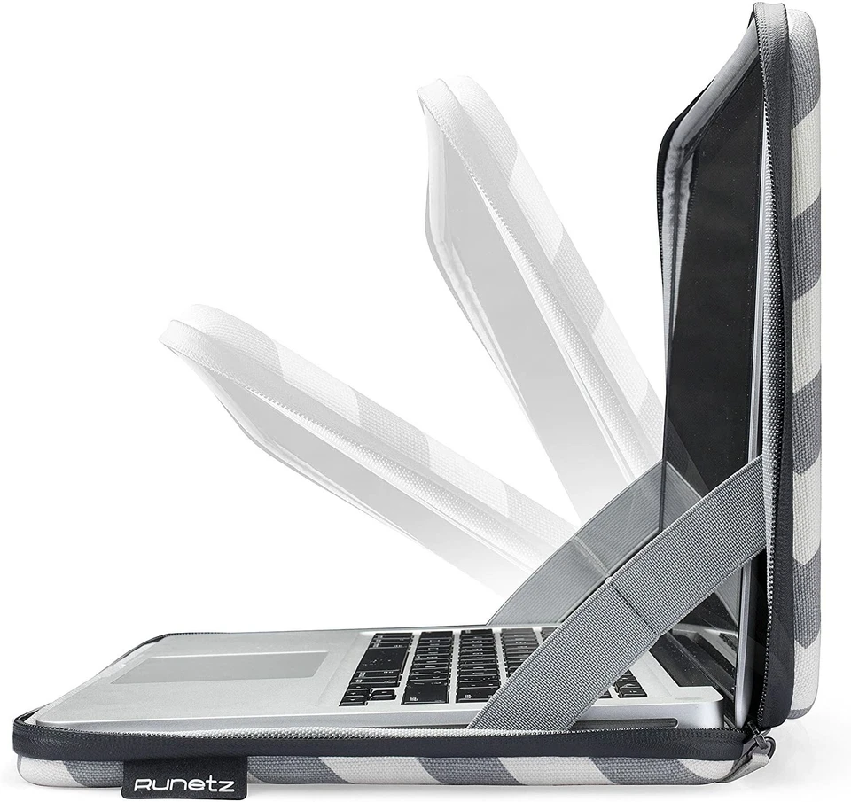 13-inch Chevron Gray Hard Sleeve Case Cover for MacBook Pro 13.3" - Image 2 of 4