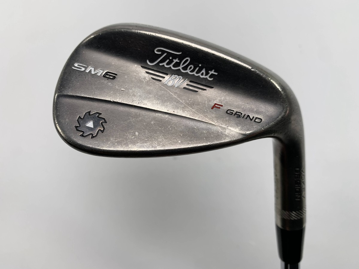 Titleist Vokey SM6 Steel Grey Gap Wedge 52* 8 F-Grind Wedge Steel
