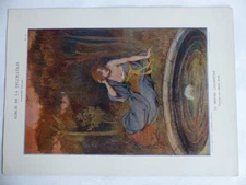 The Country Mirror Landscape AMAN JEAN Art Nouveau Print (33967)