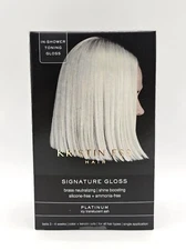 Kristin Ess The One Signature Hair Gloss - Platinum: Icy Translucent Ash. NEW!