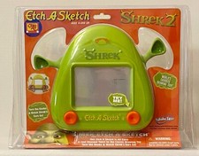 RARE Sealed 2004 Shrek 2 Etch A Sketch, 2 Knobs, Ears Wiggle - NRFB