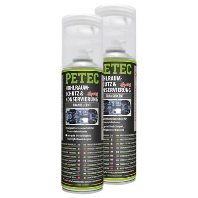 Hohlraumschutz und Konservierung Hohlraumversiegelung PETEC 73550 2 X 500 ml