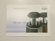 HRS 120  Speakers Marketong Brochure RARE