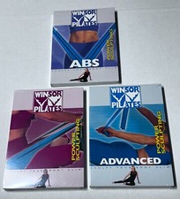 Lot of 3 Winsor Pilates DVDs: ABS Power Sculpting, Power Sculpting With Resistan