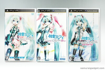 Hatsune Miku Project Diva 1+2nd & Extend PSP [From Japan 