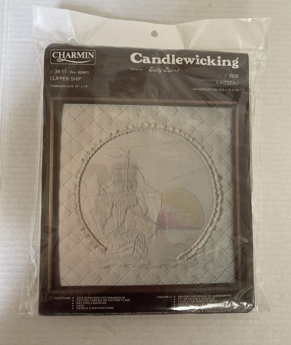 Charmin Vintage New Clipper Ship 2939 39-11 (45987) Candlewicking