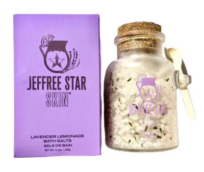 JEFFREE STAR SKIN LAVENDER LEMONADE BATH SALTS AROMATHERAPY SPA NEW IN BOX!