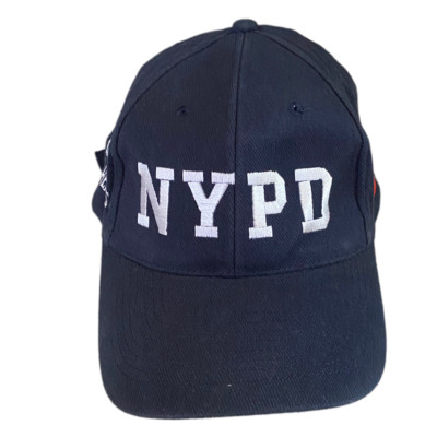 Headshot NYPD 9-11-01 Baseball Cap Hat Navy Blue Adjustable 
