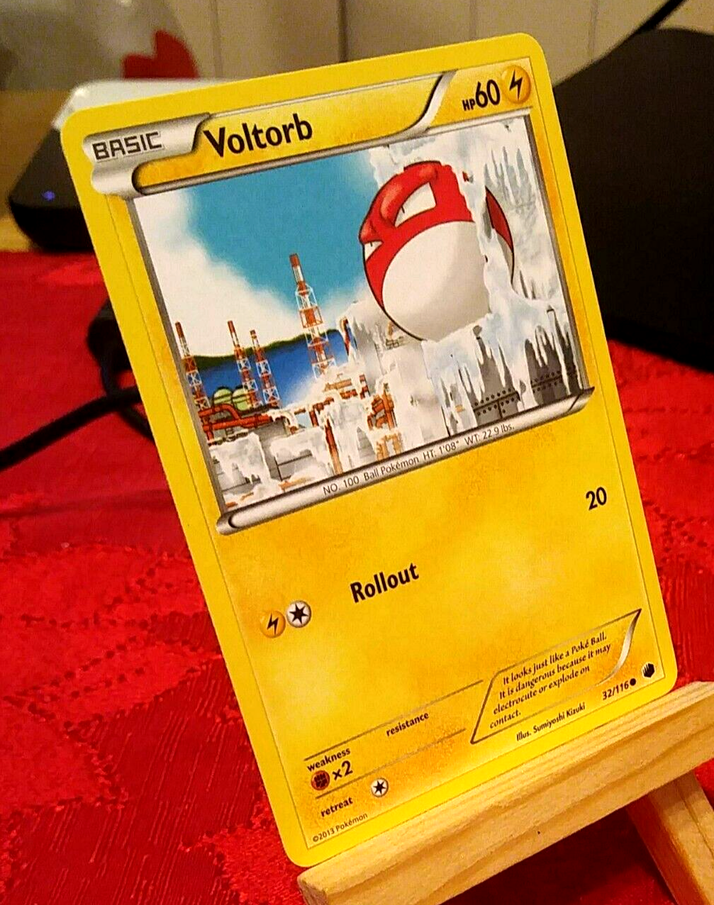 Check the actual price of your Voltorb 32/116 Pokemon card